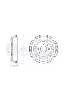 Delphı Bf663 Fren Kampanası Arka Fıat 500 20 Ev 52127281 - Delphı Bf663 Fren Kampanası Arka Fıat 500 20 Ev 52127281 -