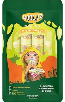 Moochıe - 501 - Sıvı Kedı Ödülü Tavuk-papatya 5x15 Gr X - Glblseme - 4 Adet Moochıe - 501 - Sıvı Kedı Ödülü Tavuk-papatya 5x15 Gr X - Glblseme - 4 Adet