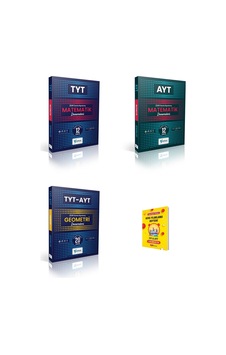 Toprak Tyt - Ayt Matematik Ve Geometri 3lü Deneme Seti + Planlama Defteri Toprak Tyt - Ayt Matematik Ve Geometri 3lü Deneme Seti + Planlama Defteri