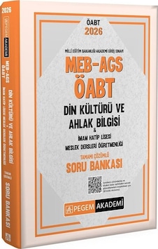 Pegem 2026 Öabt Meb-ags Din Kültürü Ve Ahlak Bilgisi Öğretmenliği Soru Bankası Çözümlü Pegem Akademi Yayınları Pegem 2026 Öabt Meb-ags Din Kültürü Ve Ahlak Bilgisi Öğretmenliği Soru Bankası Çözümlü Pegem Akademi Yayınları
