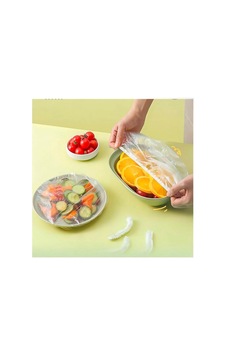Lastikli Tencere Ve Tabak Bonesi 100 Adet 24cm Elx29191-d95f3 Çok Renkli