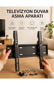 32-55 İnç Uyumlu 40 Kg Taşıma Kapatiseli Televizyon Duvar Asma Aparatı - Htctduczzz22-42inçarasıtvtutucu-43 32-55 İnç Uyumlu 40 Kg Taşıma Kapatiseli Televizyon Duvar Asma Aparatı - Htctduczzz22-42inçarasıtvtutucu-43