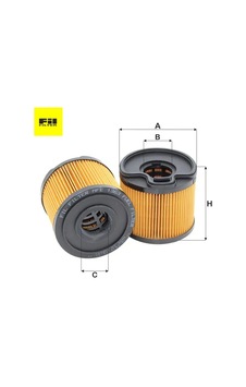 Mazot Filtresi 306-307-406-partner 2.0hdı/dw10td 1906.a1/ 1906.c5/ E148120/ Pu9 Fıl Fılter Mfe1363