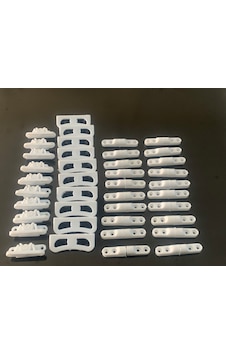 20 Pencere Sineklik Menteşesi 10 Tutamak 10 Çıtçıt Set 20 Pencere Sineklik Menteşesi 10 Tutamak 10 Çıtçıt Set