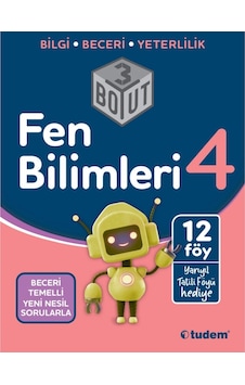 4 Sınıf Fen Bilimleri 3 Boyut Soru Bankası Tudem Yayınları 4 Sınıf Fen Bilimleri 3 Boyut Soru Bankası Tudem Yayınları
