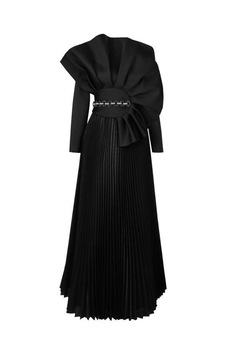 Senna Vıolanda Dress Siyah Siyah