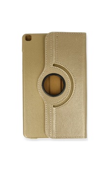 Samsung Galaxy  Uyumlu  Tab A9 Plus Kılıf 360 Tablet Deri Kılıf - Gold