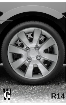 Hyundai İ20 Active 14 İnç Jant Kapağı 4 Adet Gri G101 Hyundai İ20 Active 14 İnç Jant Kapağı 4 Adet Gri G101