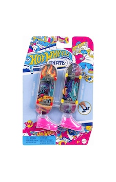 Hot Wheels Skate Retro Temalı İkili Parmak Kaykay Ve Ayakkabı Pak Diğer