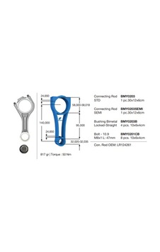 Bmy 0203 Piston Kolu 240ps 204dta Dıscovery Sport L550 19 Dıscovery 5 L462 16 R.r Evoque Cabrıo L538 17 19 R.r Sport 2 L494 16 R.r Velar L560 17 Jaguar Ajd V6 Xf Sportbrake X260 17 Xf 2 X260 17 E-pac Lrenault R124261 -