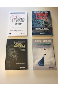 Borsada Rasgele Seyir+trend Takipcisi+gorsel Yatirimci+karsit Yatirim 4 Set Kitap Borsada Rasgele Seyir+trend Takipcisi+gorsel Yatirimci+karsit Yatirim 4 Set Kitap