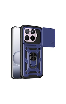 Xiaomi 17t Pro Uyumlu Zırhlı Kılıf, Sürgülü Kamera Korumalı, Manyetik Standlı, Darbeye Dayanıklı Kapak Lacivert Xiaomi 17t Pro Uyumlu Zırhlı Kılıf, Sürgülü Kamera Korumalı, Manyetik Standlı, Darbeye Dayanıklı Kapak Lacivert