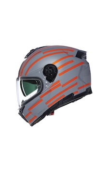Nolan N80.8 Veloce Kapalı Kask 349 Gri - Turuncu Nolan N80.8 Veloce Kapalı Kask 349 Gri - Turuncu