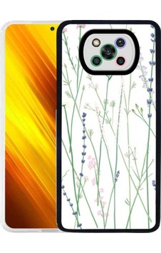 Xiaomi Poco X3 Kılıf Zore M-fit Desenli Kapak Flower No4 Xiaomi Poco X3 Kılıf Zore M-fit Desenli Kapak Flower No4
