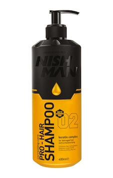 Nishman Tuz ve Paraben İçermeyen Keratin Özlü Saç Bakım Şampuanı 400 ML Nishman Tuz ve Paraben İçermeyen Keratin Özlü Saç Bakım Şampuanı 400 ML