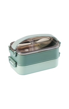 Lunchbox Çelik Beslenme Kabı 2 Kat 1200 Ml Yemek Kabı Yeşil Mavi - Yeşil - Sarı Lunchbox Çelik Beslenme Kabı 2 Kat 1200 Ml Yemek Kabı Yeşil Mavi - Yeşil - Sarı