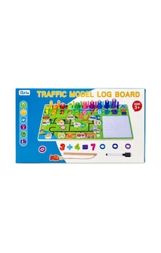 Trafik Modeli Log Panosu Çocuklar İçin Eğitici Trafik Oyuncağıvv Trafik Modeli Log Panosu Çocuklar İçin Eğitici Trafik Oyuncağıvv