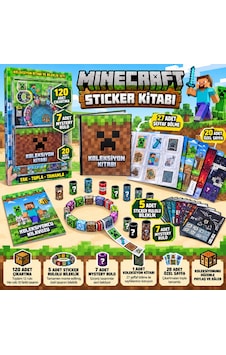 Minecraft Sticker Kitabı