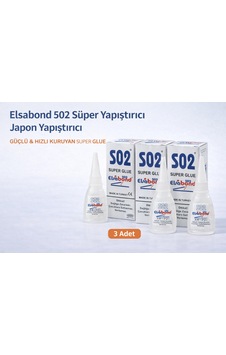 Northcity Elsabond 502 Süper Yapıştırıcı 20g - Güçlü Hızlı Kuruyan Japon Super Glue Northcity Elsabond 502 Süper Yapıştırıcı 20g - Güçlü Hızlı Kuruyan Japon Super Glue