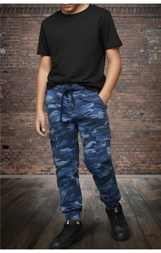 Black Steel Garson Boy Erkek Kamuflaj Desen Pantolon Haki Black Steel Garson Boy Erkek Kamuflaj Desen Pantolon Haki