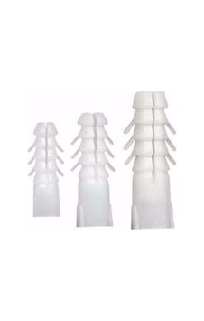 Plastik Dübel 8'Lik 100 Adet Plastik Dübel 8'Lik 100 Adet