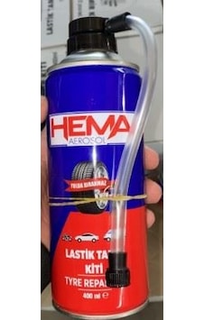 Lastik Tamir Kiti Köpük 400ml Sprey 1 Ad Lastik Tamir Kiti Köpük 400ml Sprey 1 Ad
