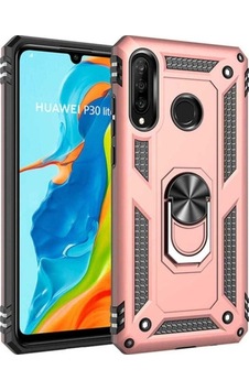 Huawei P30 Lite Kılıf Zore Vega Kapak Rose Gold Huawei P30 Lite Kılıf Zore Vega Kapak Rose Gold