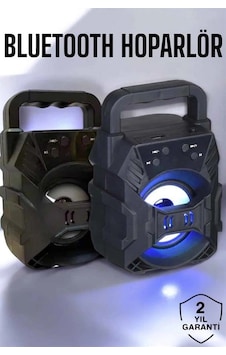 Hubrendy Tekno Taşınabilir Bluetooth Hoparlör Led Işıklı Uzun Pil Ömrü Hubrendy Tekno Taşınabilir Bluetooth Hoparlör Led Işıklı Uzun Pil Ömrü