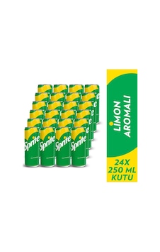 Sprite Limon Aromalı Gazoz Kutu 24 x 250 ML Sprite Limon Aromalı Gazoz Kutu 24 x 250 ML