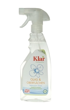 Klar Organik Cam Ve Yüzey Temizleyici Sprey 500 ML