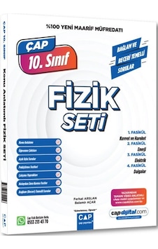 Çap Yayınları 10. Sınıf Fizik Maarif Model Set Çap Yayınları 10. Sınıf Fizik Maarif Model Set