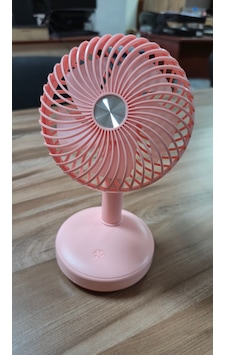 Masaustu Isıklı Acısı Ayarlanabılır Kademelı Fan
