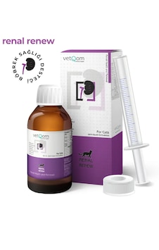 Vetqom Renal Renew Kedi İçin Böbrek Sağlığı, Üremi Karşıtı & Böbrek Fonksiyon Takviyesi Vetqom Renal Renew Kedi İçin Böbrek Sağlığı, Üremi Karşıtı & Böbrek Fonksiyon Takviyesi