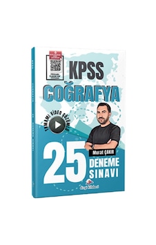 Dizgi Kitap 2026 Kpss Coğrafya Tamamı Video Çözümlü 25 Deneme
