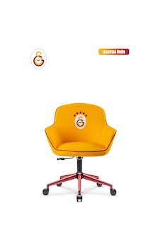 Fanchair X Galatasaray Icon Sarı Lisanslı Çalışma Koltuğu-105 Fanchair X Galatasaray Icon Sarı Lisanslı Çalışma Koltuğu-105