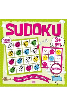 Çocuklar İçin Sudoku - Boyama 3+Yaş- Dokuz Yayınları Çocuklar İçin Sudoku - Boyama 3+Yaş- Dokuz Yayınları
