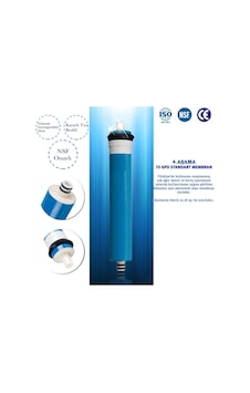 Inline Membran Su Arıtma Cihazı için 75 Gpd Nsf Onaylı