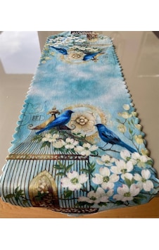 Kuş Desenli 40x140 Cm Lazer Kesim Runner 140 X 40 -Dikdörtgen-Karışık (473327111) Kuş Desenli 40x140 Cm Lazer Kesim Runner 140 X 40 -Dikdörtgen-Karışık (473327111)