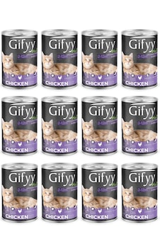 Gifyy 400 Gr Tavuk Parçalı Yavru Kedi Maması Gifyy 400 Gr Tavuk Parçalı Yavru Kedi Maması