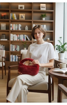 Plush Studıo Istanbul Puff Pouch Mini Kol Çantası, Tavşan Tüyü Peluş Çanta Bordo Bordo Plush Studıo Istanbul Puff Pouch Mini Kol Çantası, Tavşan Tüyü Peluş Çanta Bordo Bordo