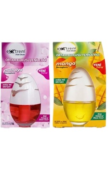 Extrem Cam Küre Oda Ortam Ev Ofis Araç Banyo Kokusu Manolya - Mango 2 X 100 Ml Extrem Cam Küre Oda Ortam Ev Ofis Araç Banyo Kokusu Manolya - Mango 2 X 100 Ml