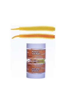 Pandora Karides Kokulu Perfect Soft Baits Sand Worm 7cm - LEMON A Pandora Karides Kokulu Perfect Soft Baits Sand Worm 7cm - LEMON A
