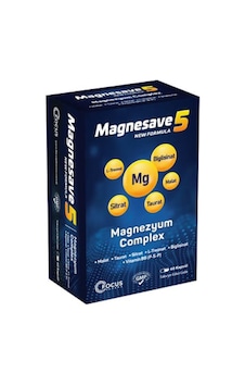 Focus Magnesave5 Magnezyum Complex 60 Kapsül Focus Magnesave5 Magnezyum Complex 60 Kapsül