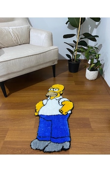 Kirbi Simpson Süs Halı Çok Renkli Kirbi Simpson Süs Halı Çok Renkli