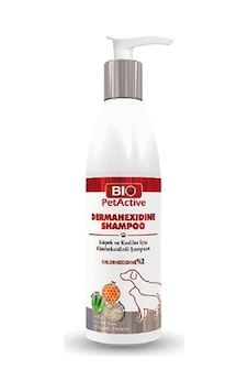 Bio Petactive Dermahexidine Köpek ve Kedi Antiseptik Şampuanı 250 ML Bio Petactive Dermahexidine Köpek ve Kedi Antiseptik Şampuanı 250 ML