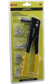 Perçin Tabanca Makine Seti 4 Boy Uç 2.4- 3.2 - 4 - 4.8 + 4 Boy Kalınlık X 10pcs 40pcs İğne