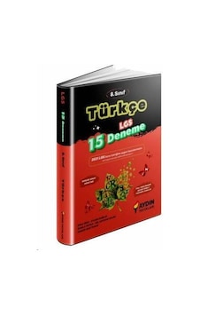 Aydın 8. Sınıf Türkçe LGS 15 Deneme Aydın 8. Sınıf Türkçe LGS 15 Deneme