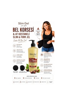 At Kestaneli Jel 250 Ml Ve Termal Bel Korsesi 2'li Set Bel Bölgesi Toparlayıcı Ve Sıkılaştırıcı Bel At Kestaneli Jel 250 Ml Ve Termal Bel Korsesi 2'li Set Bel Bölgesi Toparlayıcı Ve Sıkılaştırıcı Bel