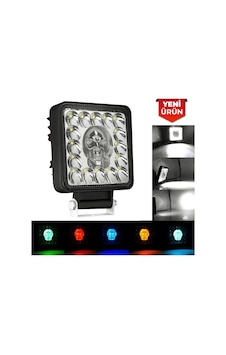 12-24v Kuru Kafa Tasarımlı Çakarlı Çalışma Lambası 9904 12-24v Kuru Kafa Tasarımlı Çakarlı Çalışma Lambası 9904