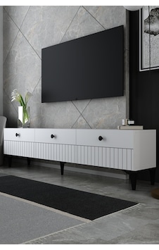 180dhdts7b İlay Lazer Desen Kapak Tv Sehpası Beyaz 180dhdts7b İlay Lazer Desen Kapak Tv Sehpası Beyaz
